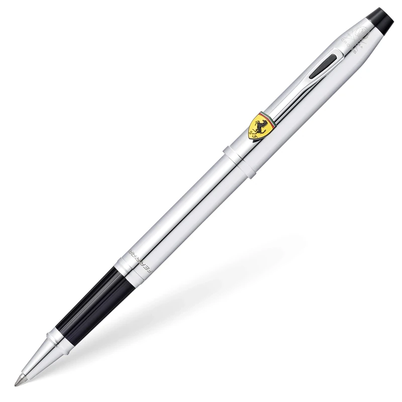 Cross Ferrari Century II Gel Ink Ballpoint Pen - Bright Chrome