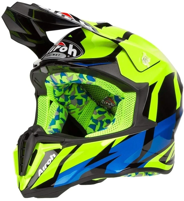 HELMET AIROH TWIST GREAT YELLOW GLOSS L