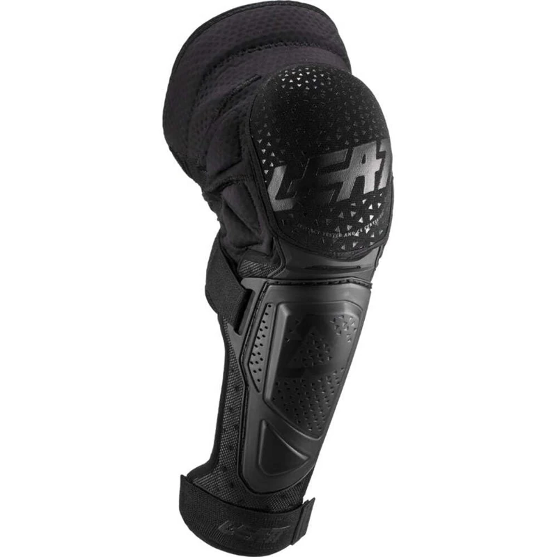 Leatt 3DF Hybrid EXT MX Motocross and Enduro Knee and Shin Protection Small/Medium Black
