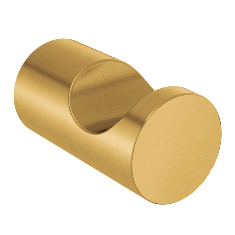 Moen YB0403BG Align Modern Single Robe Hook, Brushed Gold