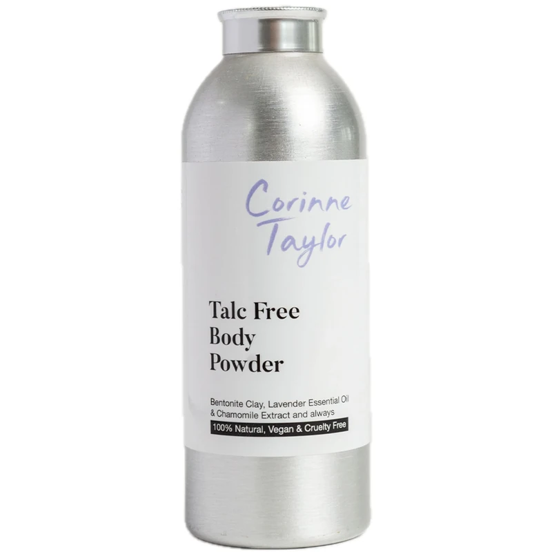 Corinne Taylor | Organic Body Powder | 100% Natural | Talc Free | Intimate Comfort | Chamomile & Lavender | Vegan | 85g (85)