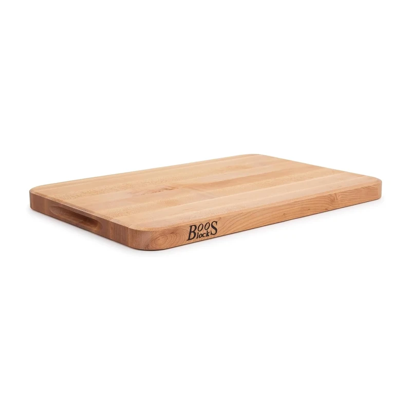 Boos Block Chop-N-Slice Butcher's Block - North American Hard Maple Chopping Board - Safe for Food Preparation - 20 x 14 x 1.25 Inches