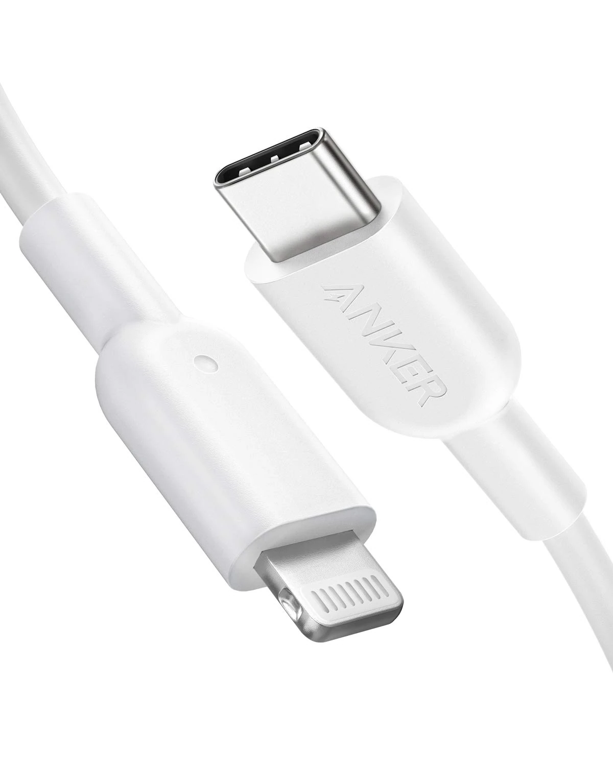 Anker USB C to Lightning Cable, 321 USB-C to Lightning Cable (6ft,White), MFi Certified Cable for iPhone 14 Plus 14 14 Pro Max 13 13 Pro 12 11 X XS XR (Charger Not Included)