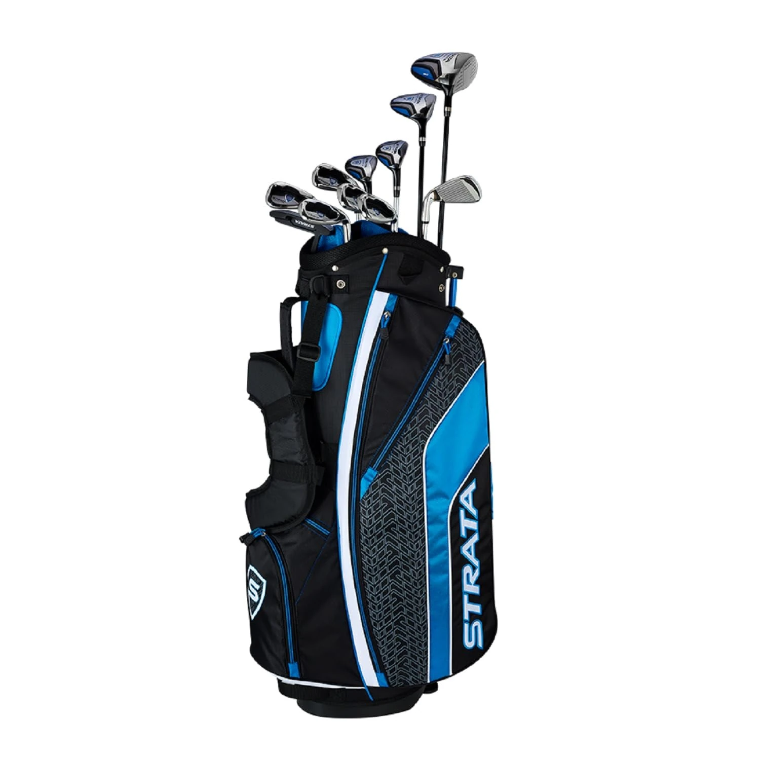 Strata Ultimate Complete 16 Piece Golf Package Set, Blue