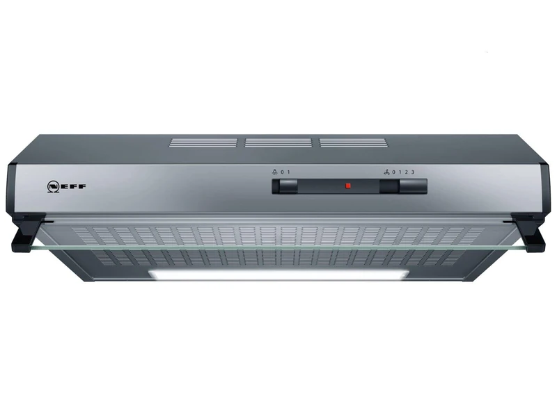 Neff D60LAA0N1 Under-Mounted Hood N30 / 60 cm/Exhaust or Recirculation/Energy Efficiency D/Stainless Steel
