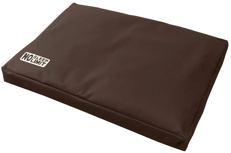 Wouapy No Sleep Limit mattress for dog, Brown bed for dog in 120 x 75 x 8 cm
