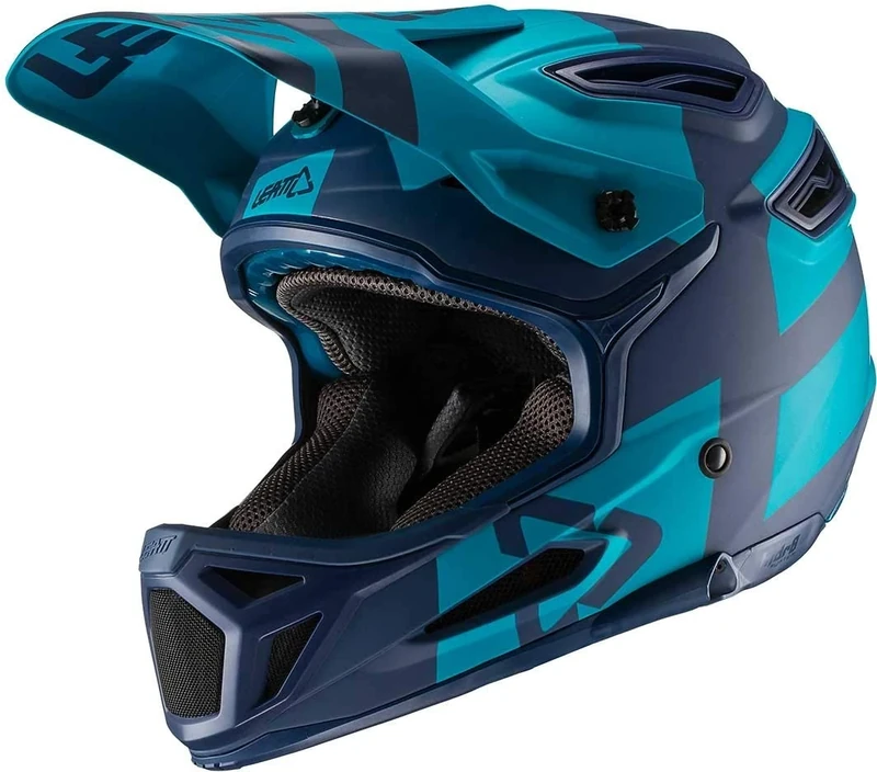 Leatt Full 5.0 is a must-have for bike enthusiasts, mountain bikes. This helmet combines safety and comfort, with the latest technology, unisex adult, navy, L - Image 1