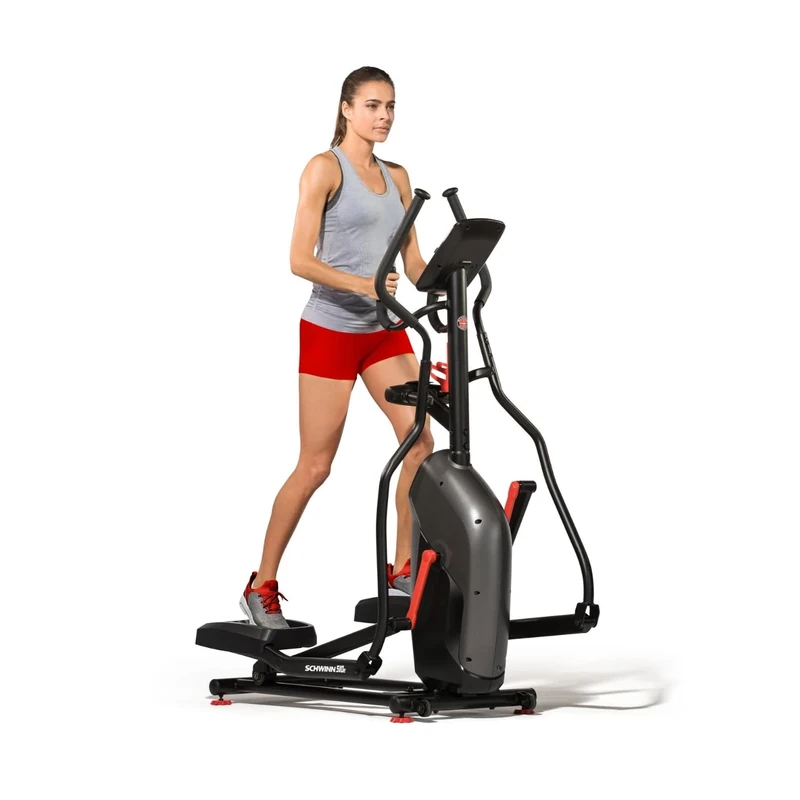 SCHWINN 510E ELLIPTICAL – COMPACT DESIGN, 46 CM STRIDE, 16 RESISTANCE LEVELS, KINOMAP APP READY, SUBSCRIPTION-FREE PROGRAMS