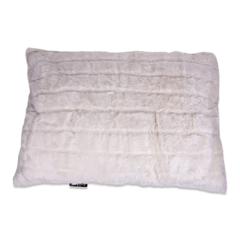 Lex & Max COVER RECT. ROYAL FUR 100X70 ECRU