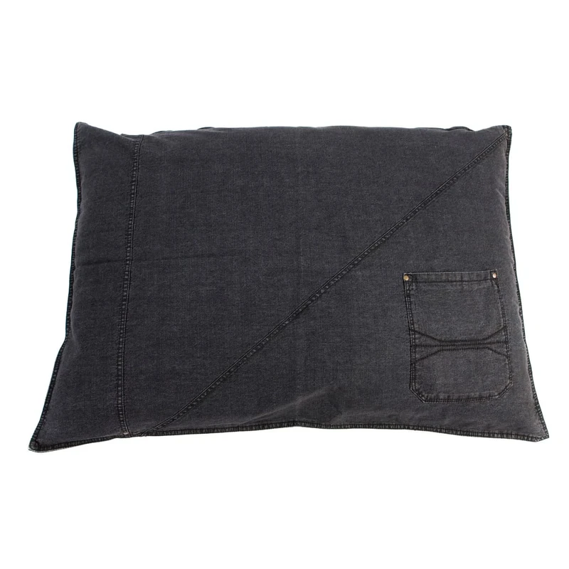 Lex & Max RECTANGLE DENIM 100X70 BLACK