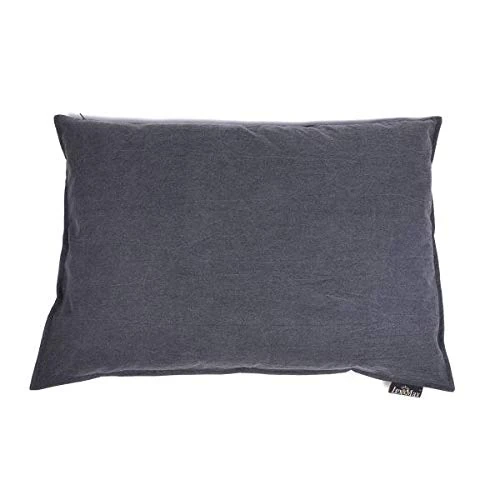 Lex & Max RECTANGLE WASHED CANVAS 100X70 BLACK