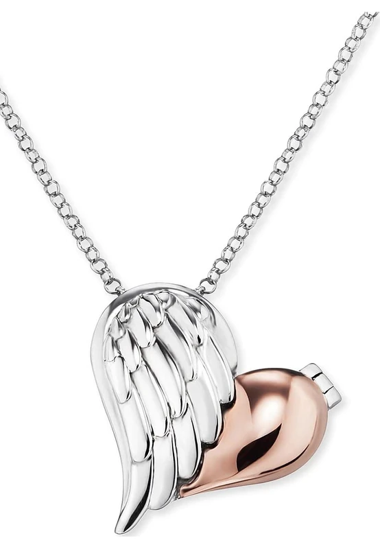 Engelsrufer Angel Whisperer Women's 925 Sterling Silver Love Bicor Necklace