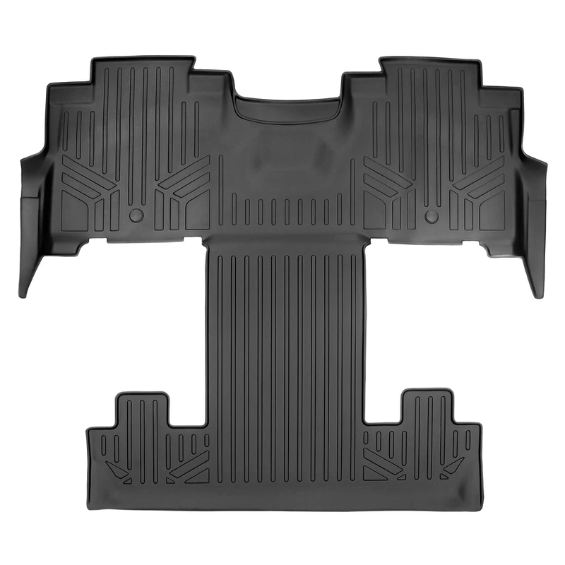 MAX LINER B0350 Black Floor Mats 2nd and 3rd Row Liner 2018-2019 Expedition/Navigator with Bucket Seats (Including Max and L)