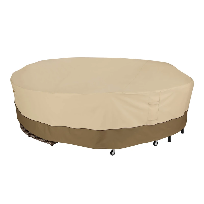 Classic Accessories Veranda Round General Purpose Patio Furniture Cover