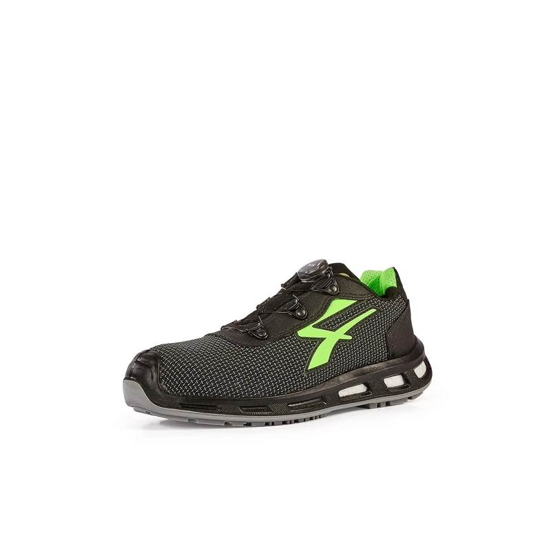 U-POWER | Scarpe Antinfortunistiche Basse Monster Boa S3S CI FO SR, Puntale Alluminio, Antiperforazione Tessile No Metal