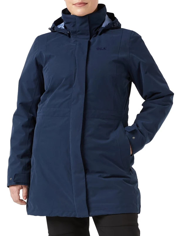 Jack Wolfskin Ottawa Parka Women's Parka - Midnight Blue, X-Small