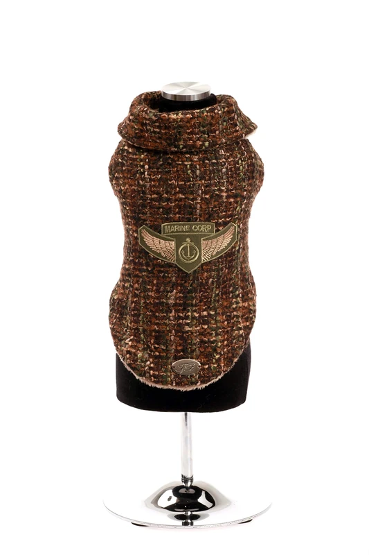 Trilly tutti Brilli CAP07.MARXS Dog Clothing, Brown
