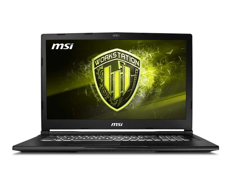 MSI WE73 8SJ-285UK 17.3-Inch Workstation Laptop - (Black) (Intel i7-8750H, 16 GB RAM, 1 TB HDD Plus 256 GB SSD, NVIDIA Quadro P2000 4 GB GDDR5 Graphics, Windows 10 Pro)