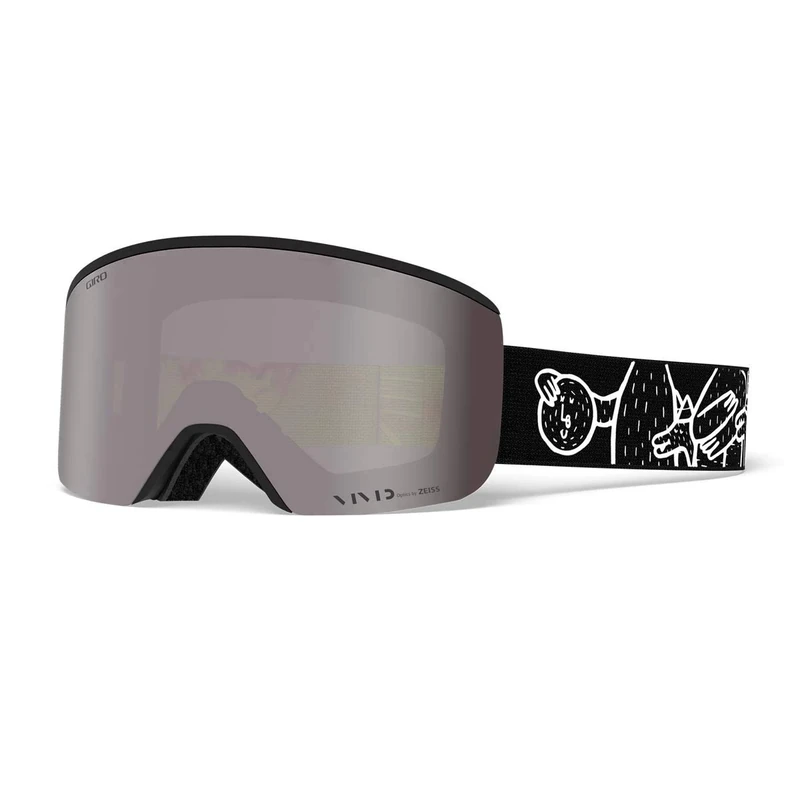 Giro GIRRJ Axis Snow Goggles - Lucas Beaufort - Vivid Onyx & Infrared Lenses, Medium Frame
