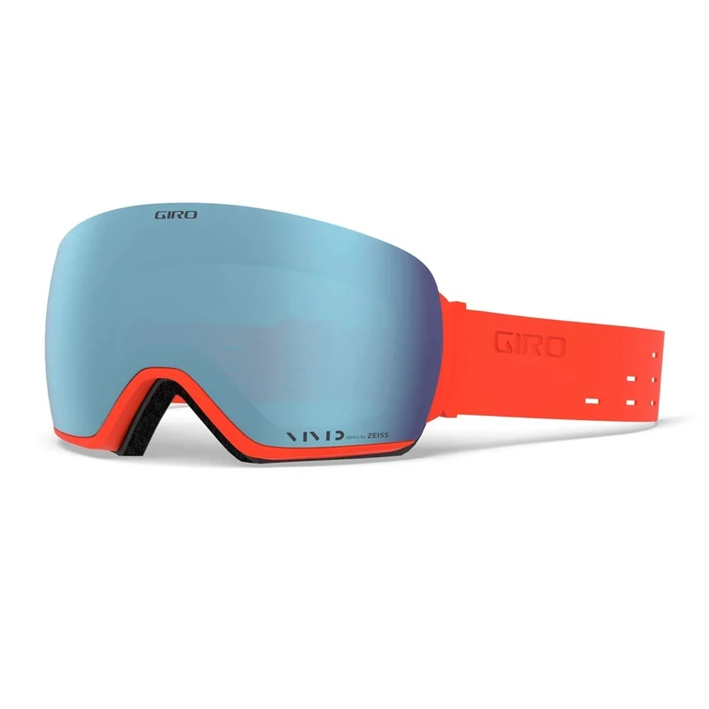 Giro GIRRJ Article Snow Goggles - Silicone Vermillion-Vivid Royal/Infrared Lenses, One Size
