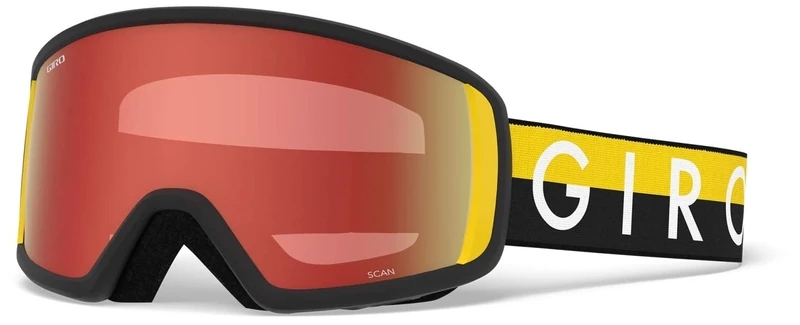 Giro Girrj Scan Snow Goggles - Black/Yellow Throwback As, Medium F