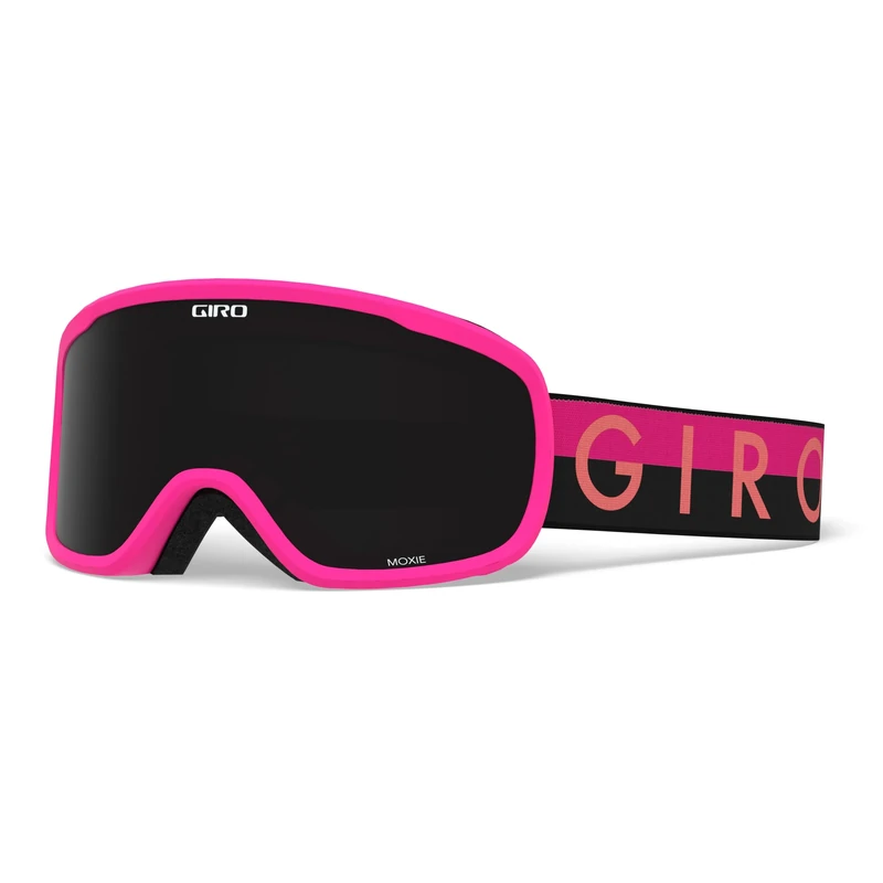 Giro GIRRJ Women Moxie Snow Goggles - Black/Pink Throwback Uby, One Size