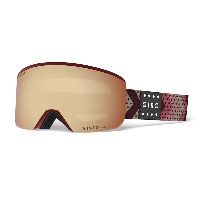 Giro GIRRJ Women Ella Snow Goggles - Scarlet Mo Rockin Vc Vi, Medium Frame