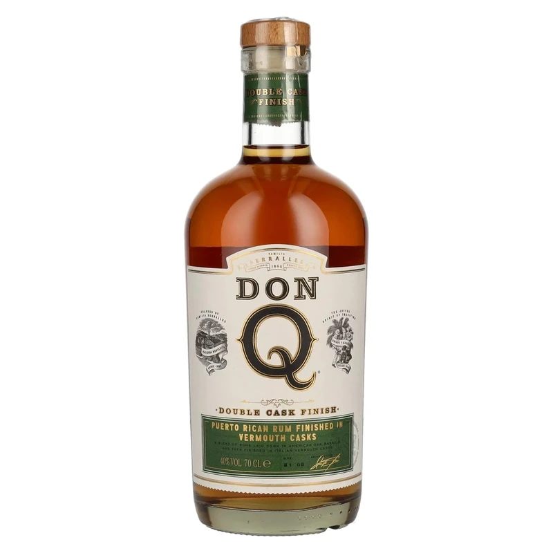 Don Q Double Wood Rum Vermouth Cask Finish, 70 cl