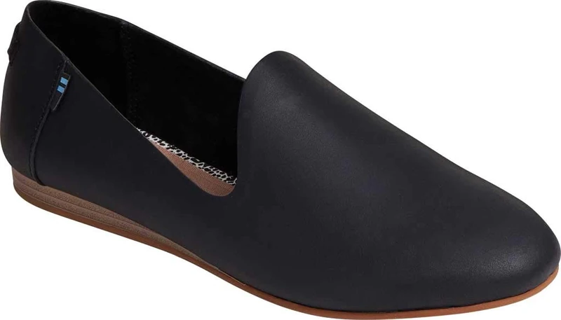 TOMS Women's Darcy Flat, Black, 6 UK