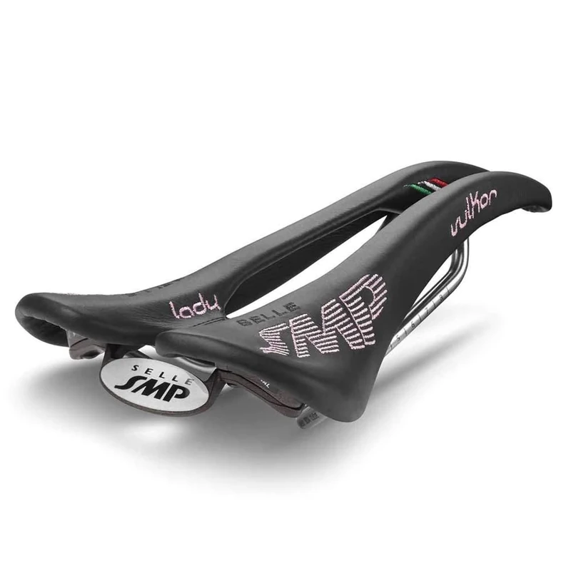 Selle SMP Unisex - Adult Vulkor Road Bike Saddle, Black, 266 x 136 mm