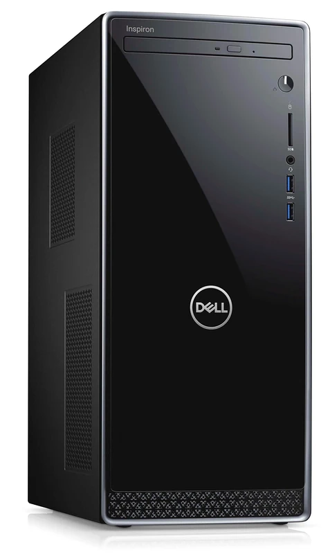 Dell Inspiron 3000 Desktop with MS116 Wired Mouse and KB216 UK Keyboard - (Black/Silver Trim) (Intel Core i5-8400, 8 GB RAM, 1 TB HDD, NVIDIA GeForce GTX 1050 2 GB GDDR5 Graphics, Windows 10)