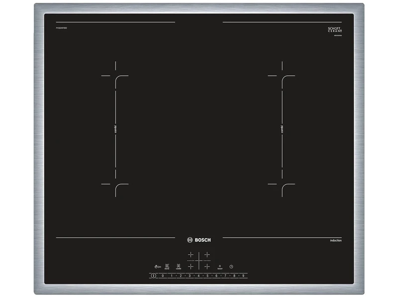 Bosch 6 60cm Induction Hob - CombiZone, PowerBoost, DirectSelect