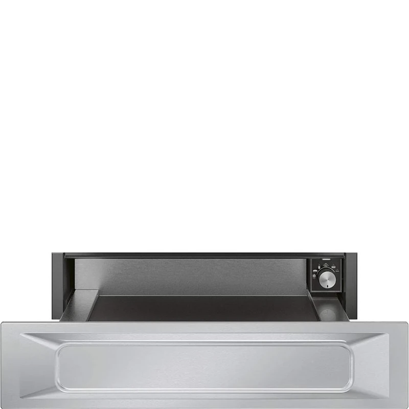 Smeg CPR915X Tableware Warming Tray, Stainless Steel Glass