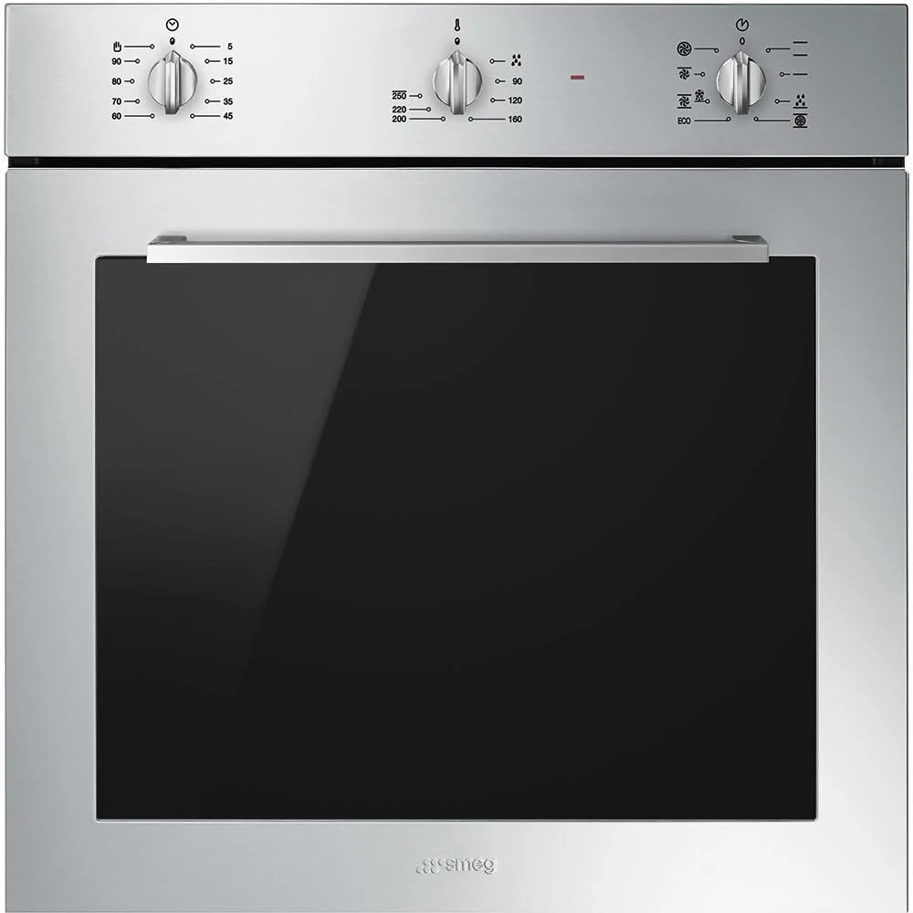 SMEG FORNO VAPORE 70LT CLASSE A 3 MANOPOLE SILVER