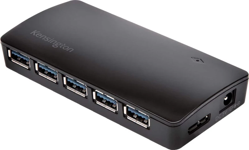 Kensington USB 3.0 7-Port Hub - 5 Gbps Data & Fast Charging