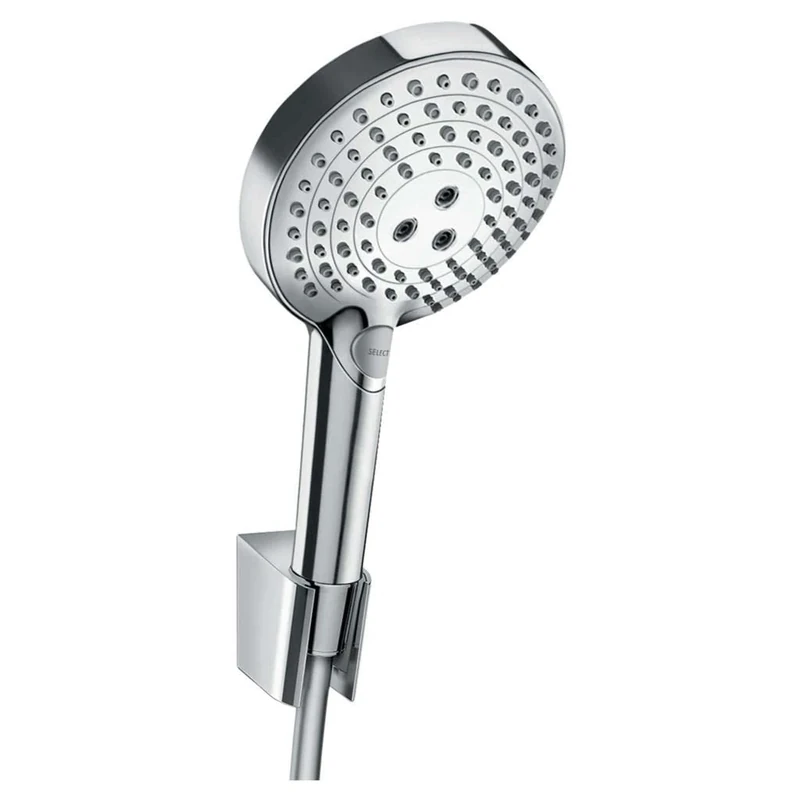 hansgrohe Raindance Select S Shower holder set 120 3jet PowderRain with shower hose 125 cm