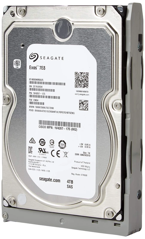 Hot-Swap Hard Drive for UCS C3160 and C3260, 4 TB Capacity, 3.5" LFF form Factor, 7200 rpm Spindle Speed