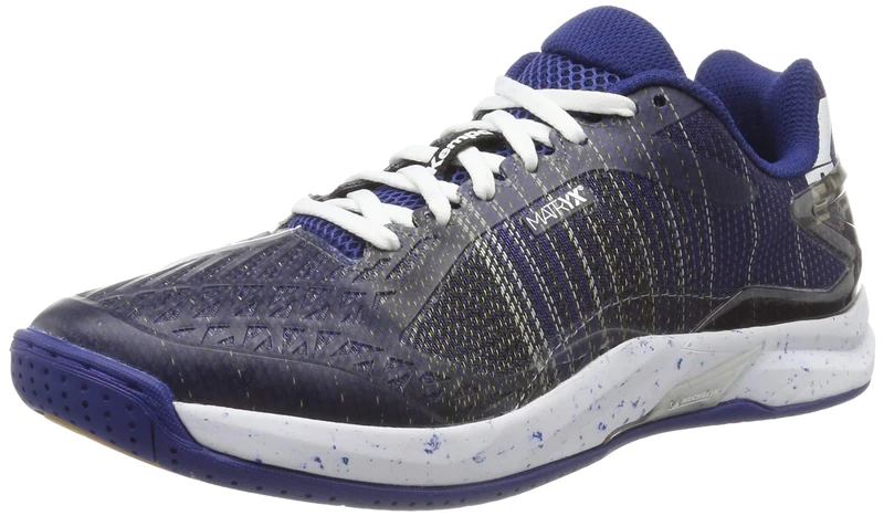 Kempa 200850404 Unisex Adults’ Handball Shoes, Blue (Bleu Nuit/Blanc 04), 6 UK