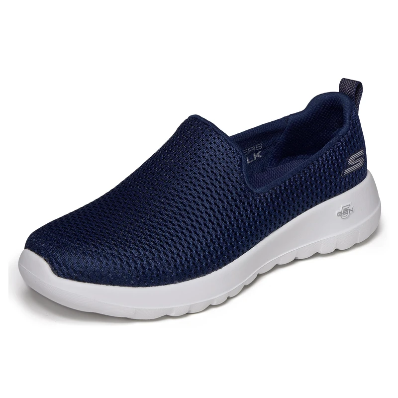 Skechers Women's Gowalk Joy - Fiesta Gym shoes, Navy White, 6 UK Narrow