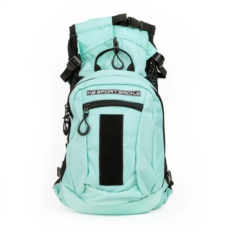 K9 Sport Sack | Dog Carrier Backpack for Small and Medium Pets | Front Facing Adjustable Dog Backpack Carrier | Fully Ventilated | Veterinarian Approved (Medium, Air Plus - Summer Mint)