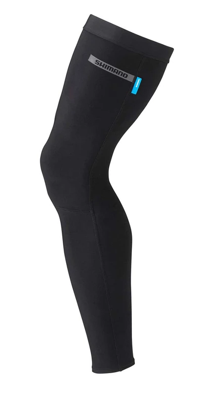 Shimano Clothing Unisex Shimano Leg Warmer, Black, Size M