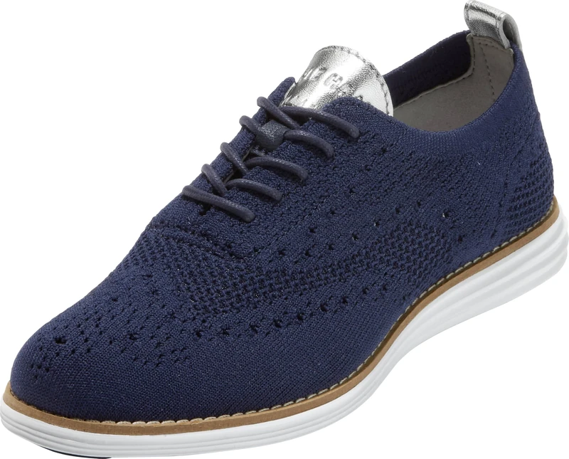 Cole Haan Women's Cole Haan Women'S Originalgrand Stitchlite Wingtip Oxford, Blue, 7 Uk Blue, 7 (UK)