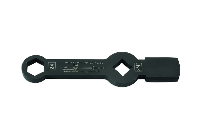 Laser 7341 HGV Brake Caliper Wrench 24mm