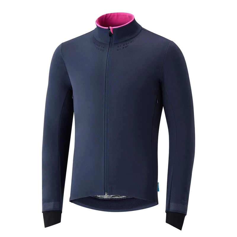 Shimano Clothing Men's Evolve Wind Jacket, Navy, Size S