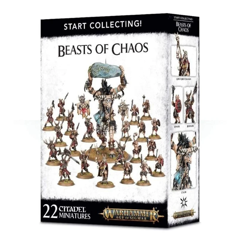 Games Workshop Warhammer AoS - Start Collecting! Beasts of Chaos 99120216010 Black