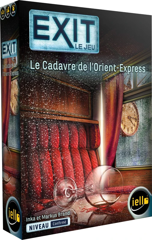 IELLO Jeu Exit - Le cadavre de l'Orient Express Colourless, 51552