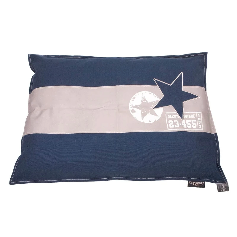 Lex & Max RECTANGLE STAR 100X70 DARKBLUE