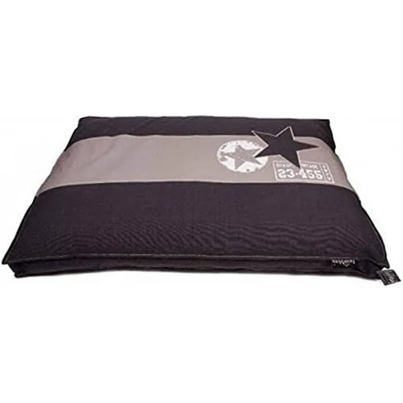 Lex & Max COVER BOXBED STAR 120X80 GREY