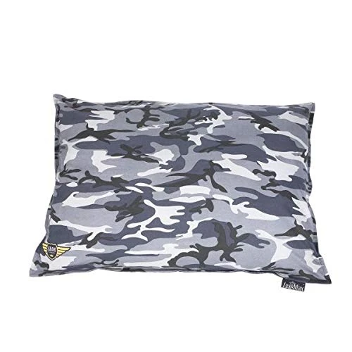 Lex & Max RECTANGLE ARMY-CANVAS 100X70 GREY