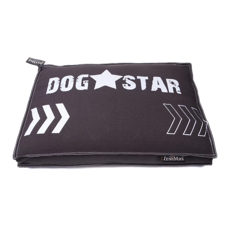 Lex & Max COVER BOXBED DOGSTAR 120X80 GREY
